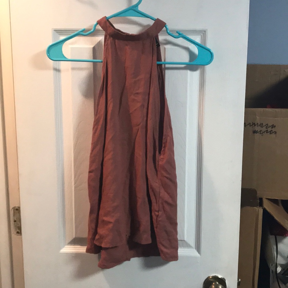 Halter neck tank top